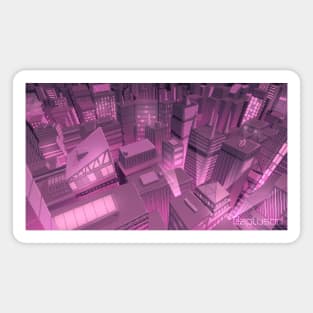 City Pink Magnet